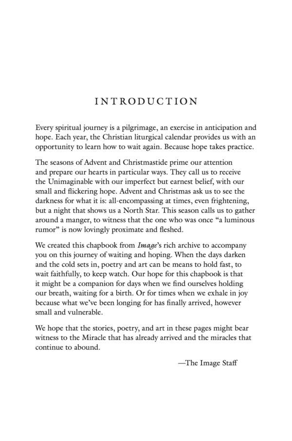 Every Breath a Birth chapbook introduction