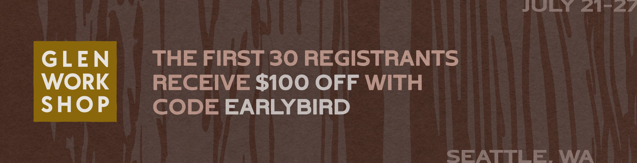 2024 footer with early bird code