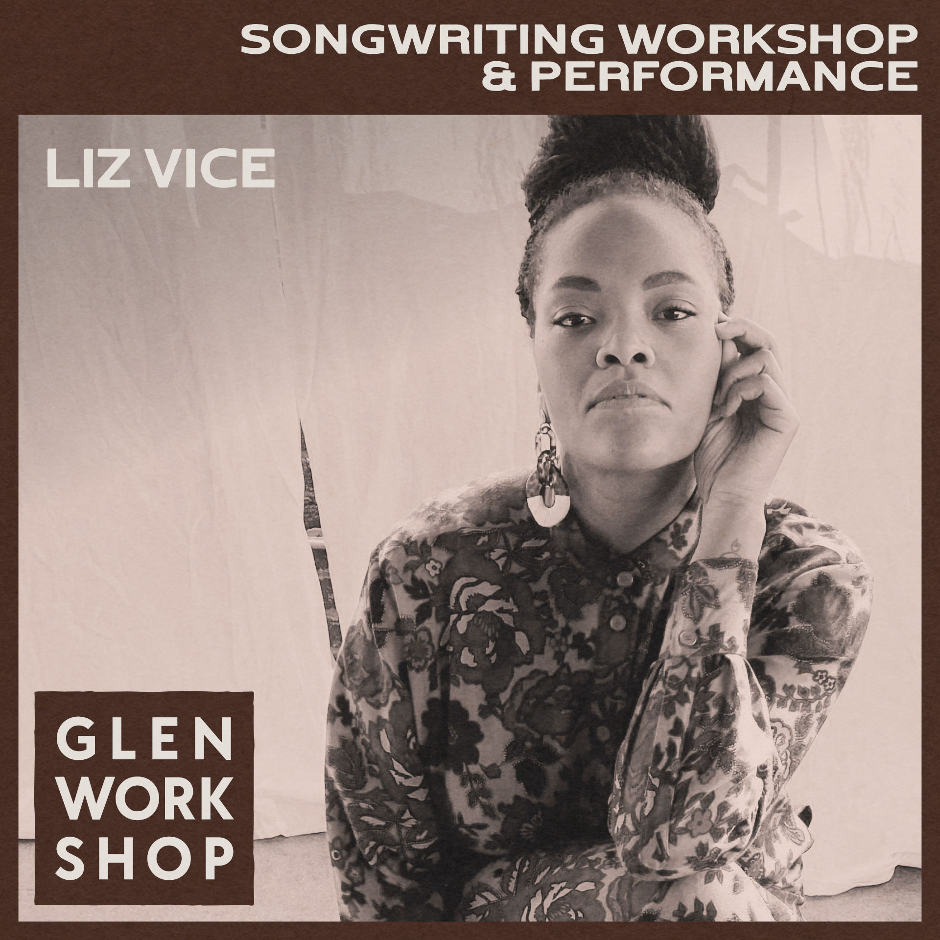 Glen songwriting faculty & concert performer Liz Vice