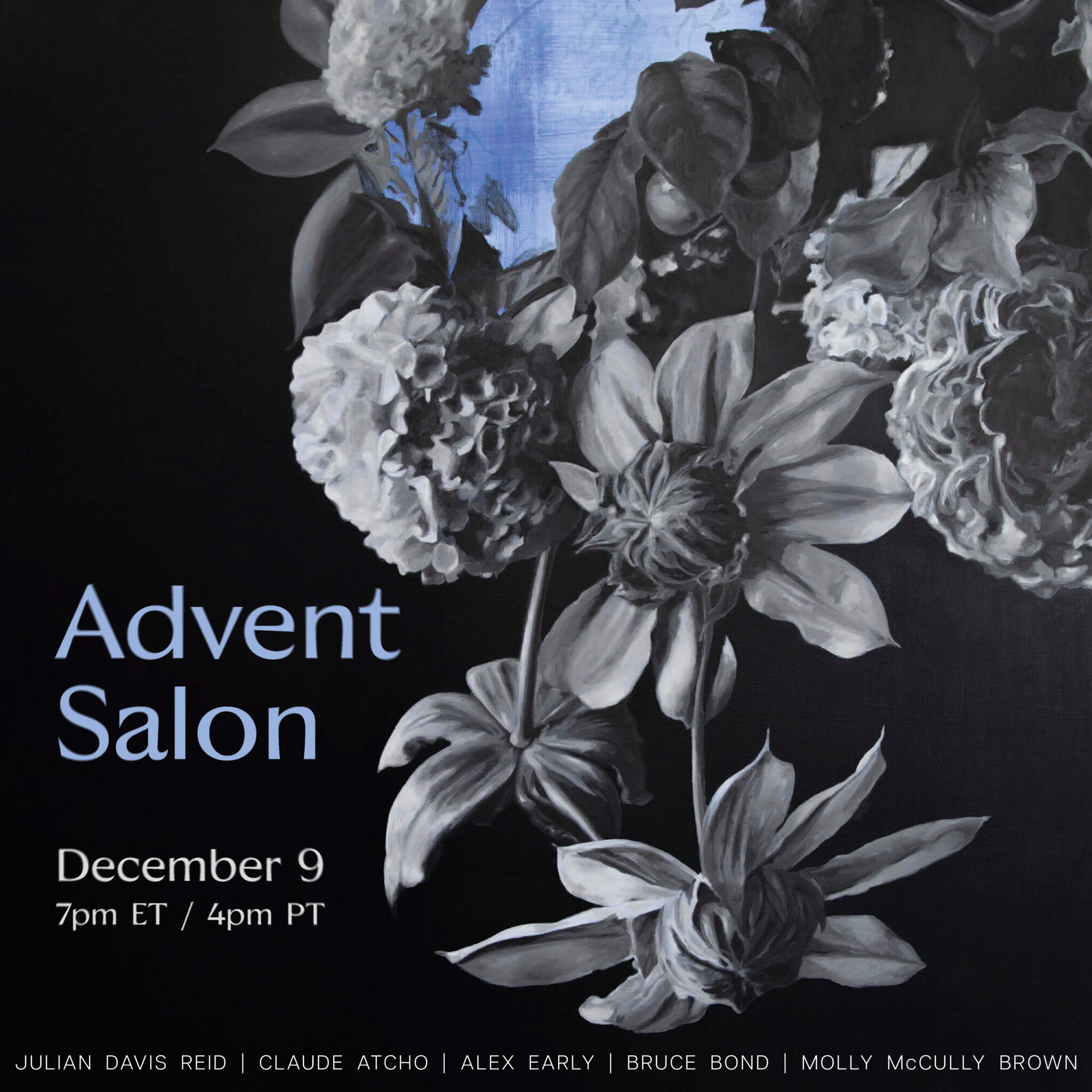 2025 Advent Art Salon graphic