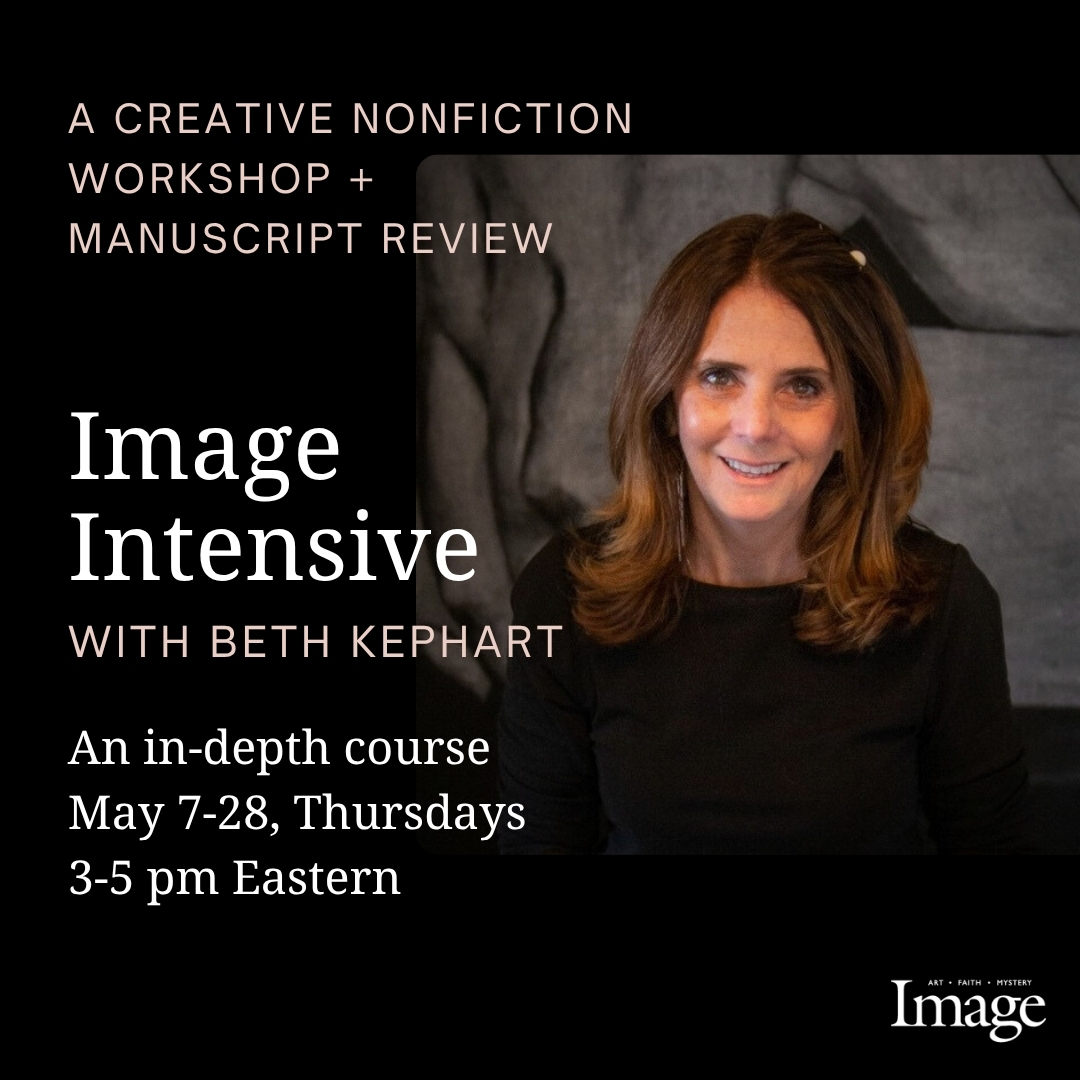 spring 2026 ad for Beth Kephart's Image Intensive