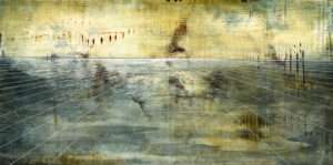 Sound study in yellows and blues 