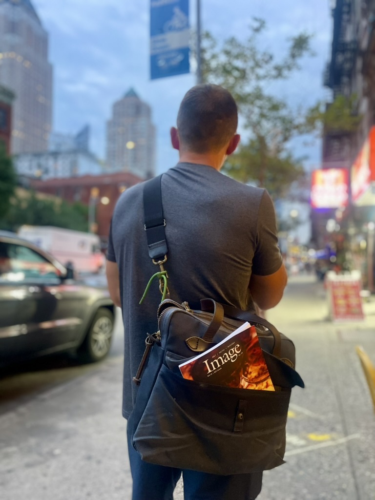 Matt with Image in Bag